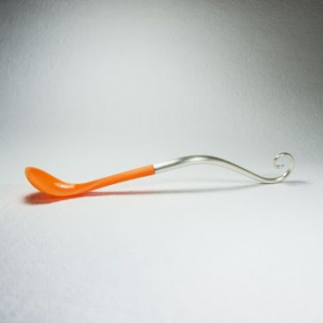 Dopgåva – en silversked! Christening gift – a silver spoon!