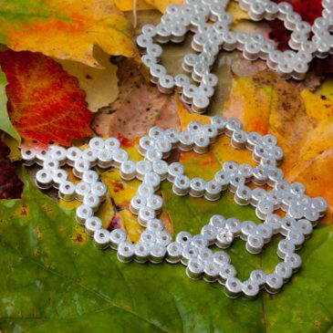 Underlägg i silverpärlplatta! Coasters in silver!